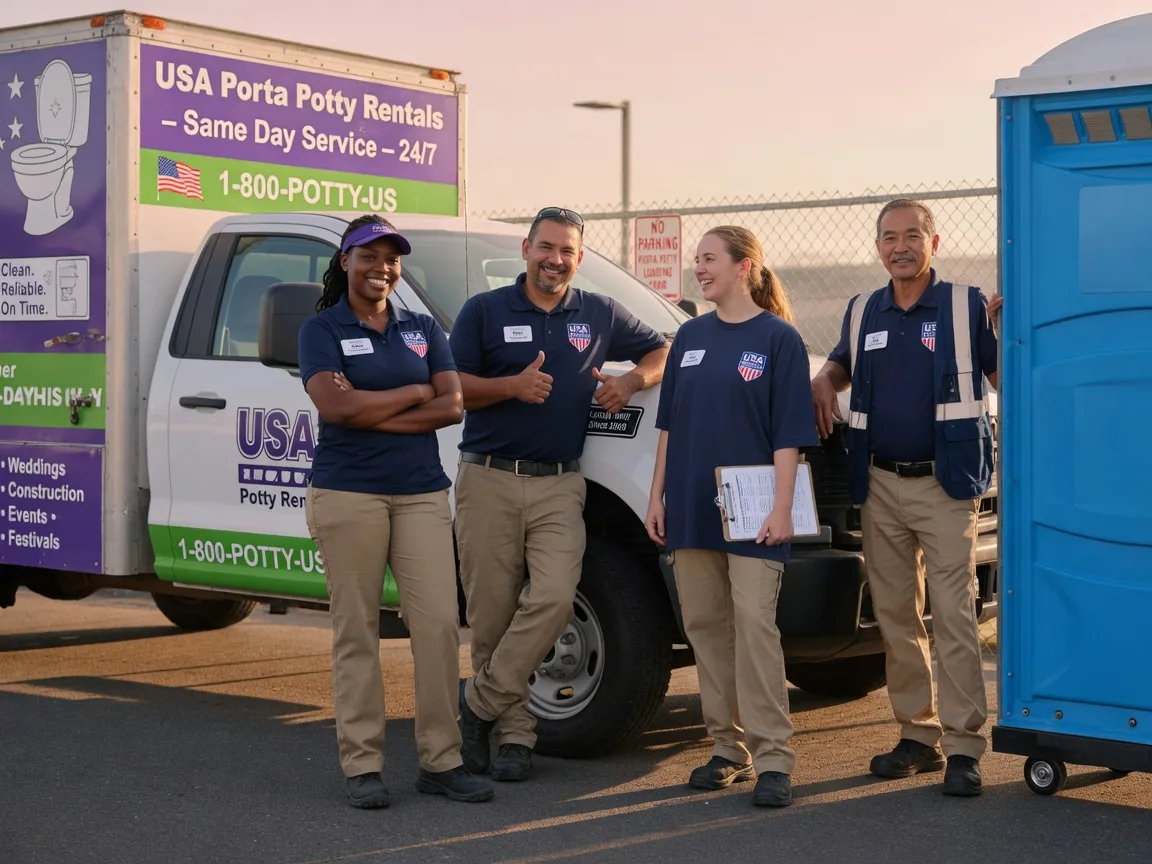 Porta Potty Rental company in Mayflower, AR